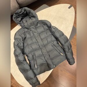 Prada Dark Navy Down Puffer Jacket